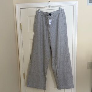 J. Crew Linen Wide Leg Pants NWT
